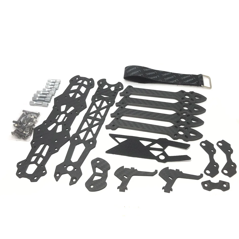 Cadre en Fiber de carbone Mark 4 pour Drone FPV Freestyle RC de course, 5 pouces, 224mm, 7 pouces, 295mm, quadcopter