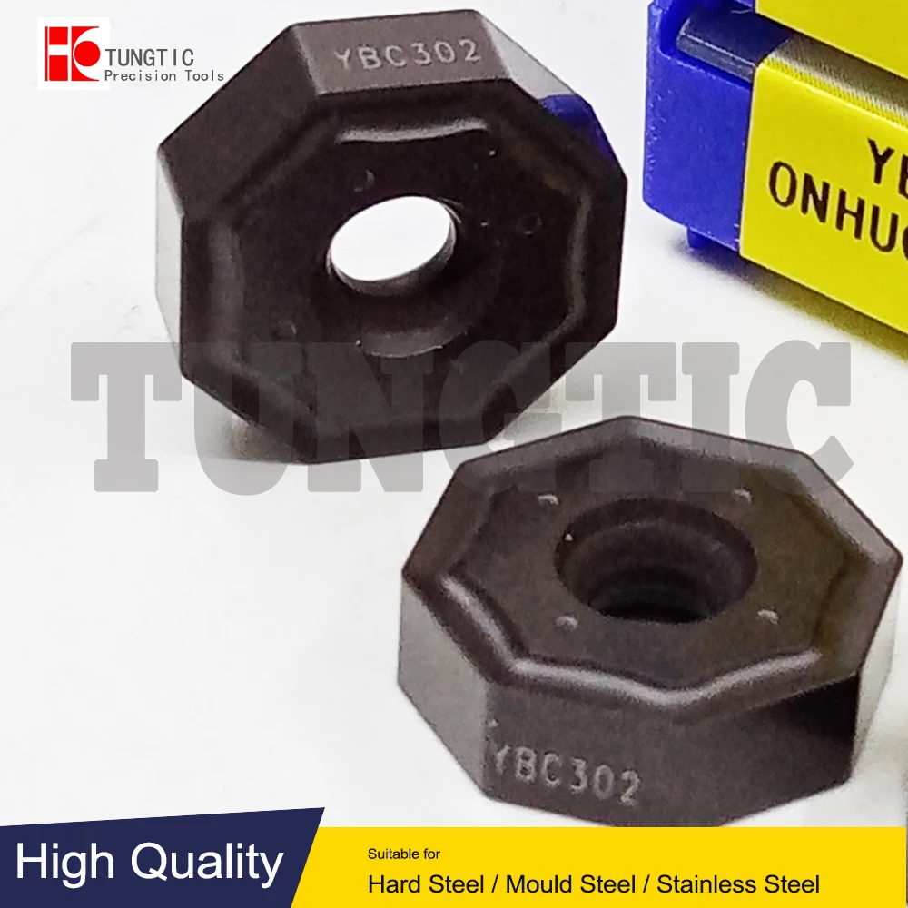 ONHU060408-PM YBC302 YBG205 ONHU 060408 PM ONHU060408 ZCC Indexable Milling Cutter CNC Tool Lathe Machining Tools