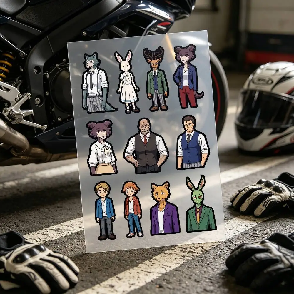 Beastars Stickers Auto Body Bumper Windows Motorcycle Laptop Walls Vinyl Decal Car Tuning Accessories
