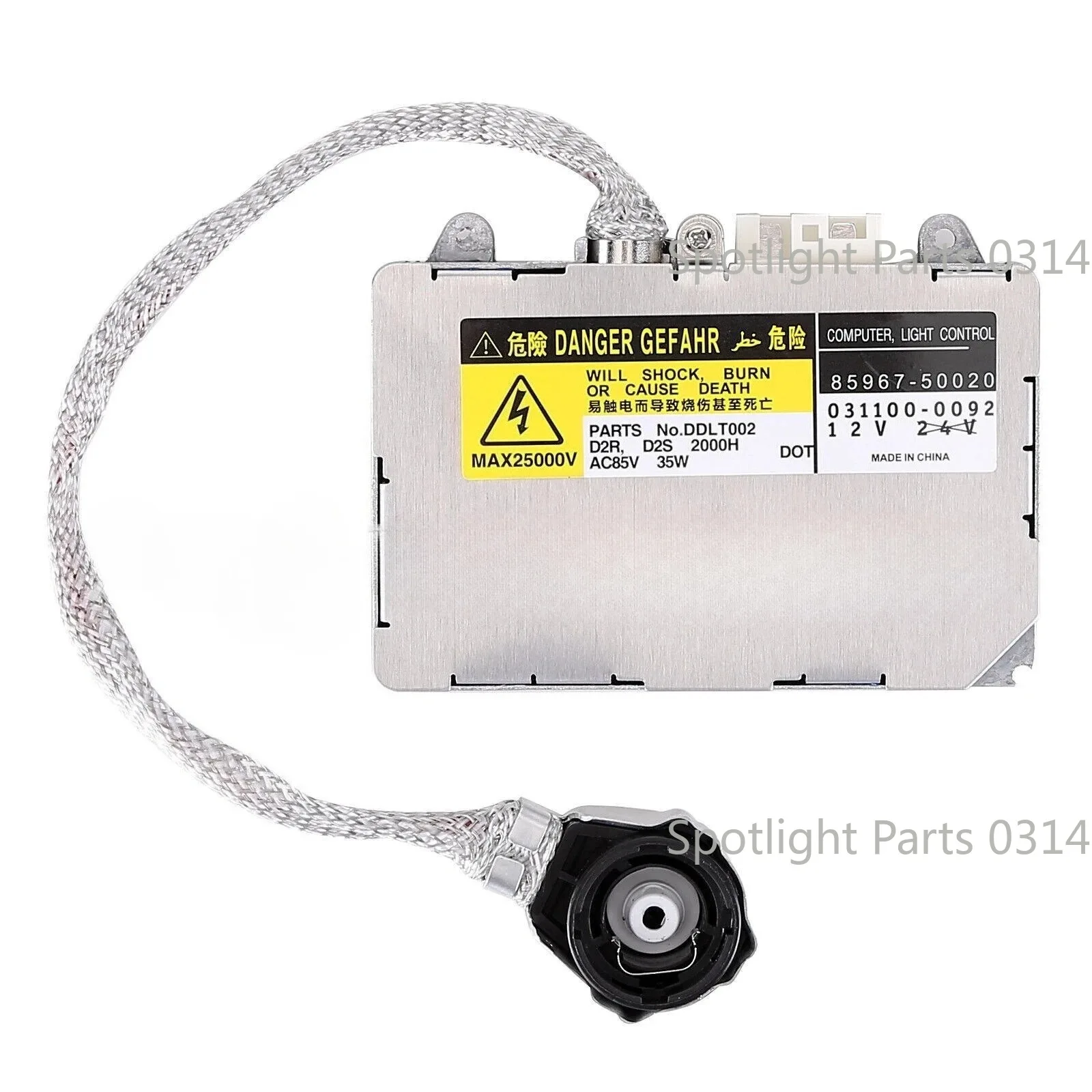 

85967-51010 85967-50020 For Toyota Lexus Mazda RX8 KDLT002 DDLT002 D2S D2R 2006-2009 DRL Xenon Headlight Ballast Unit Angel Eye