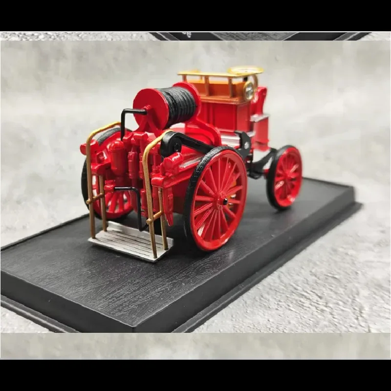 

Литье под давлением G1 масштаб 1900, автомобильная французская старая пожарная машина, имитационная модель из сплава, детский подарок, коллекция игрушек для хобби