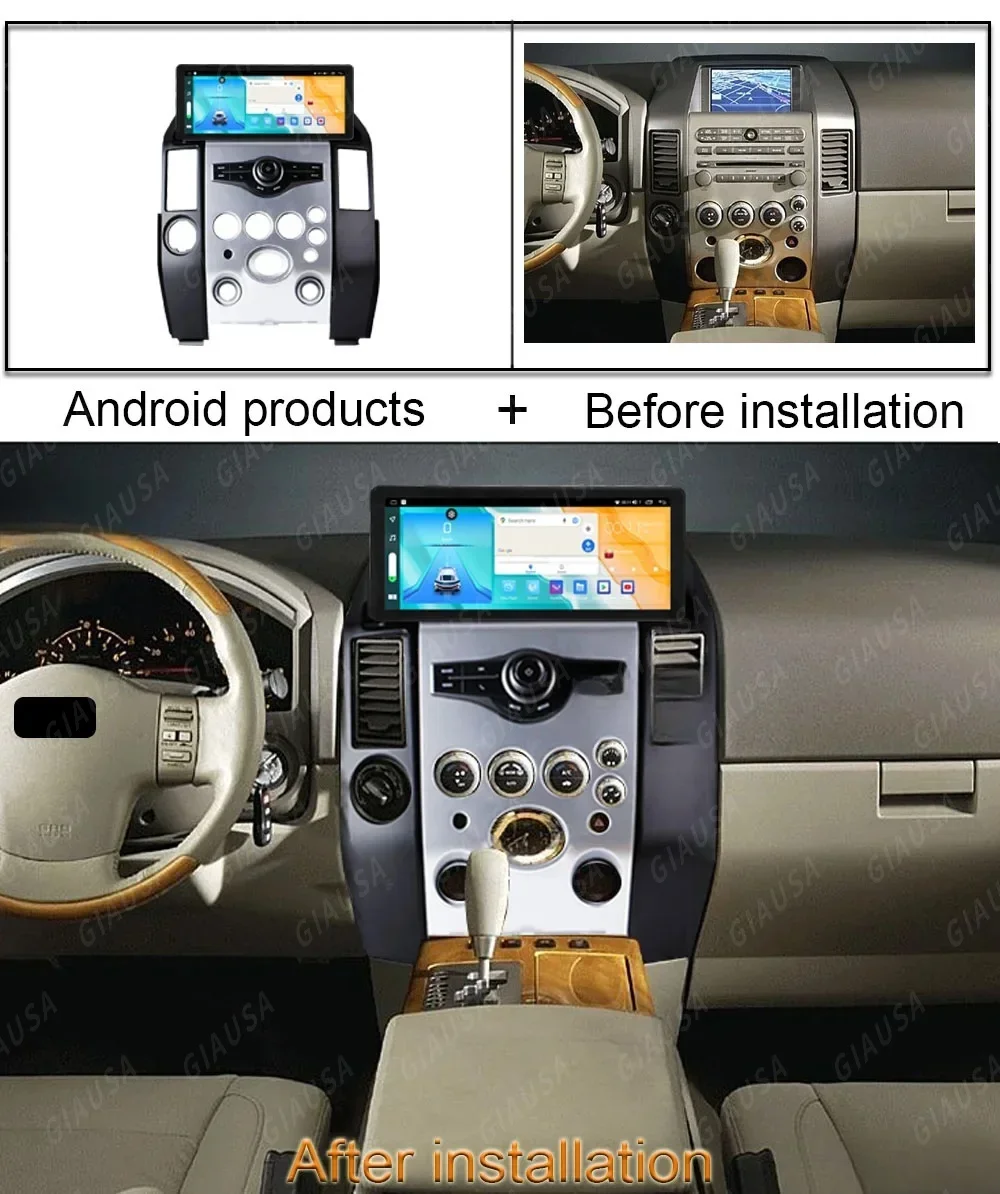 

YL Car Player 12.3 Inches Touch Screen For Infiniti QX56 2003 -2009 Car Radio Player Auto Video Stereo GPS Navigation Head Unit