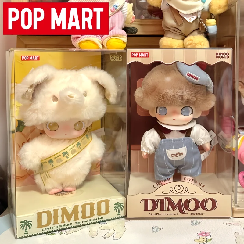 

POP MART DIMOO Heartbeat Special Edition Thai Elephant Vinyl Blind Box Mystery Box Брелок-подвеска для сумки Коллекционная модная игрушка-подарок
