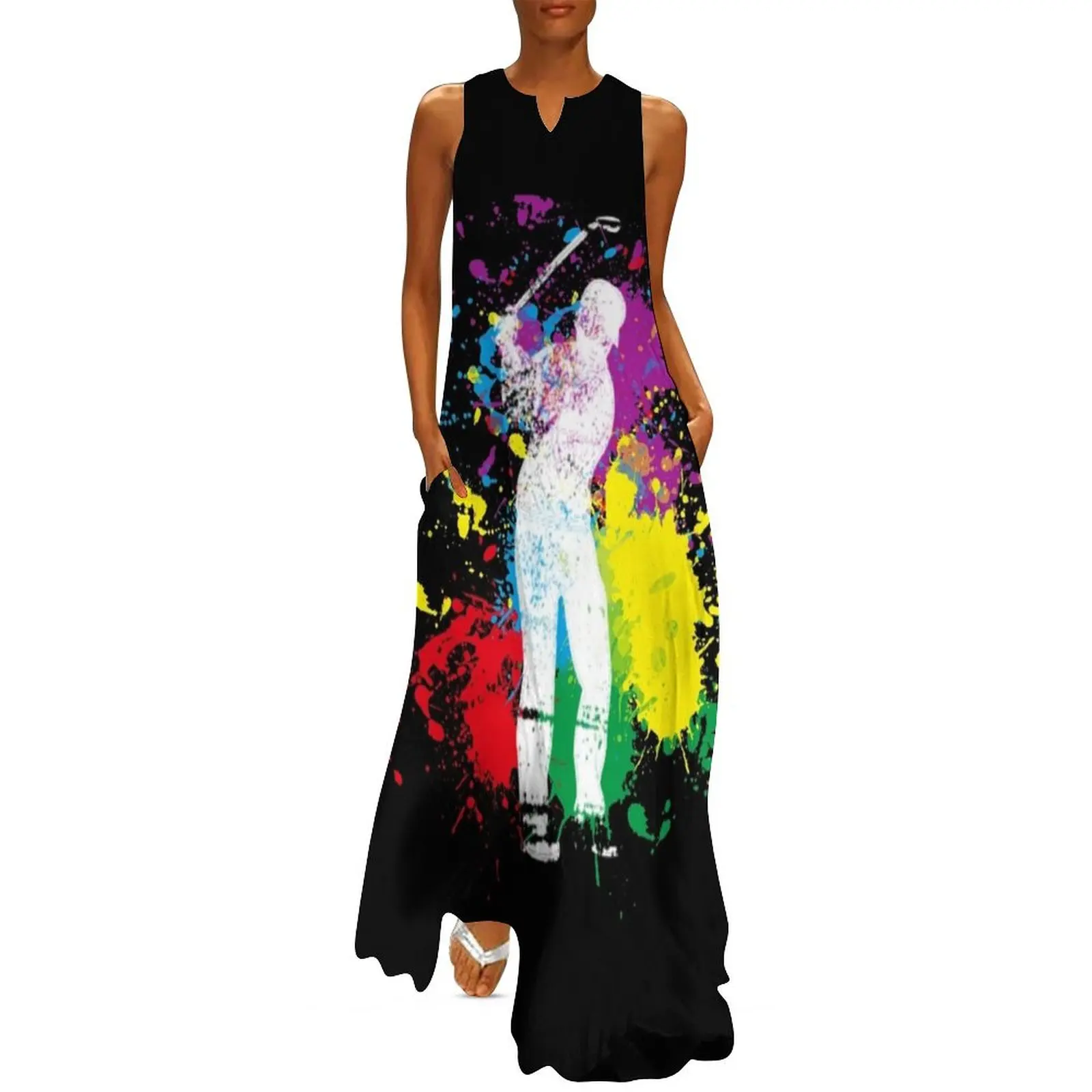 

Splash Golfplayer Long Dress birthday dress Women"s dress