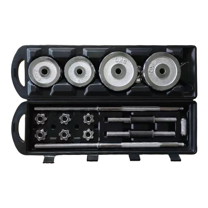 

Fitness Equipment Electroplated Dumbbell Set, Adjustable Weight Dumbbell Barbell, Chrome Plated Dumbbell