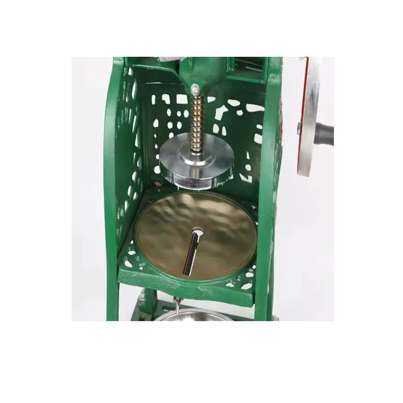 Macchina per il ghiaccio manuale per la neve Macchina per il ghiaccio tritato a manovella per trituratori di ghiaccio per uso domestico