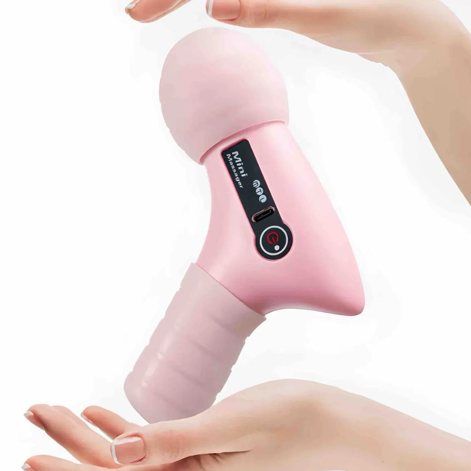

Mini Massage Massage LCD Screen 6 Heads Gun Muscle Massager Portable Electric Fascia Gun for Neck Foot Body Fascia Gun