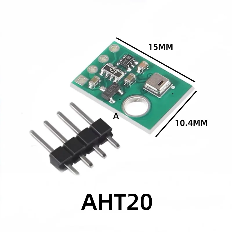 AHT10 AHT20 AHT21B AHT30 High Precision Digital Temperature and Humidity Sensor Measurement Module I2C Communication Replace