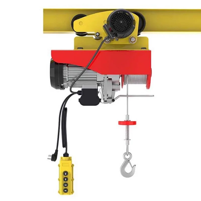 Custom 1 Ton 30m Electric Mini Lifting Winch Small Wire Rope Hoist PA1000 Micro Electric Hoist Lift