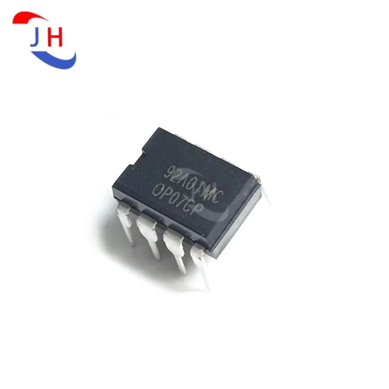 10PCS OP07 OP07CP OP07C Direct Plug DIP8 Low Noise Operational Amplifier IC Chips Large Stock