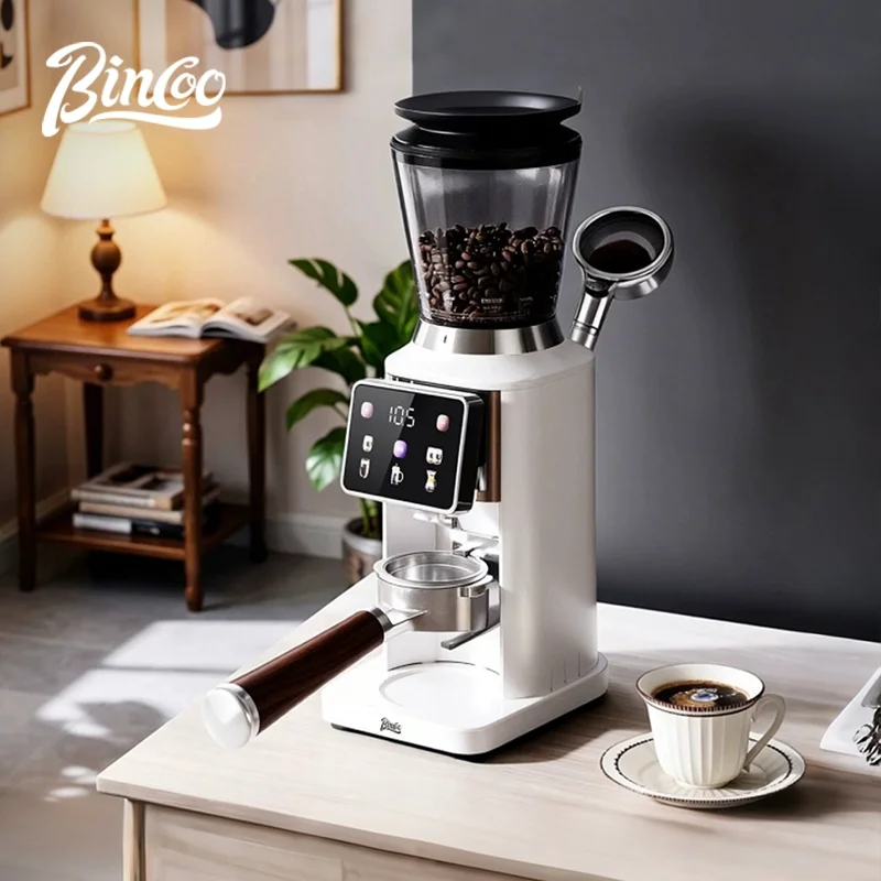 BINCOO電動コーヒーグラインダー、48段階調整可能なグラ - Coffee Bean Grinder Electric のレビューと価格