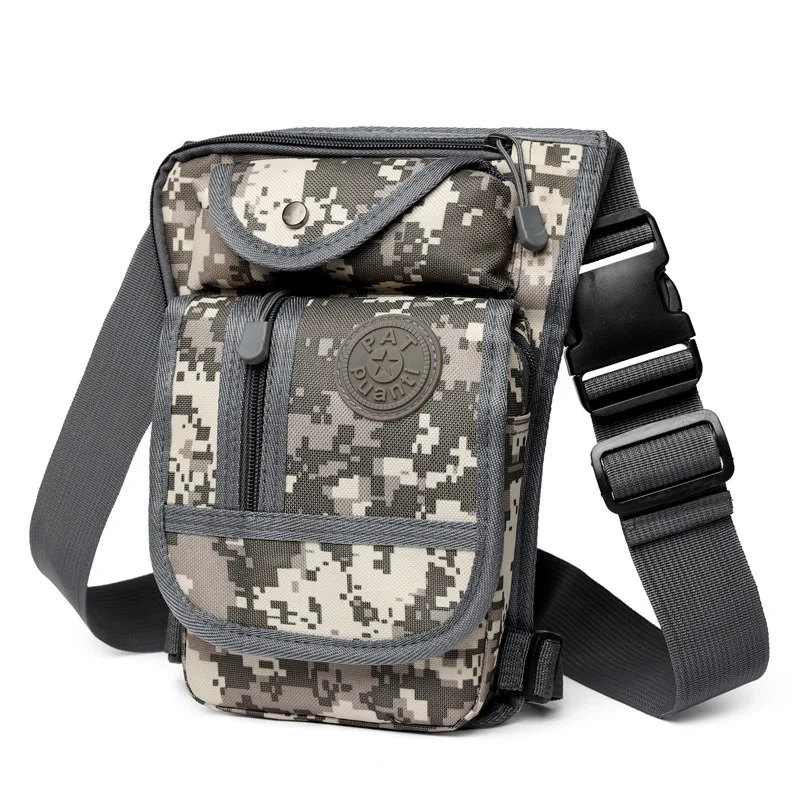 Man Chest Sling Bag Hiking Mole Multifunction Oxford Camouflage Comfortable Durable Outdoor Bag Fashion Pbone Bag