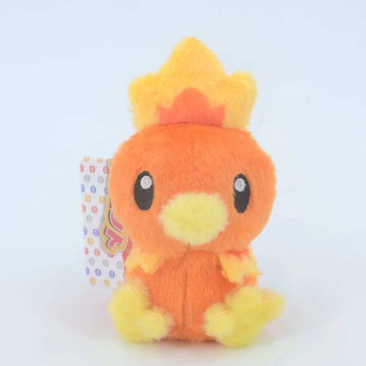 10pcs/lot Pokemon Torchic Plush 12cm Toys Doll Soft Stuffed Pendant Keychain Children Christmas Gift