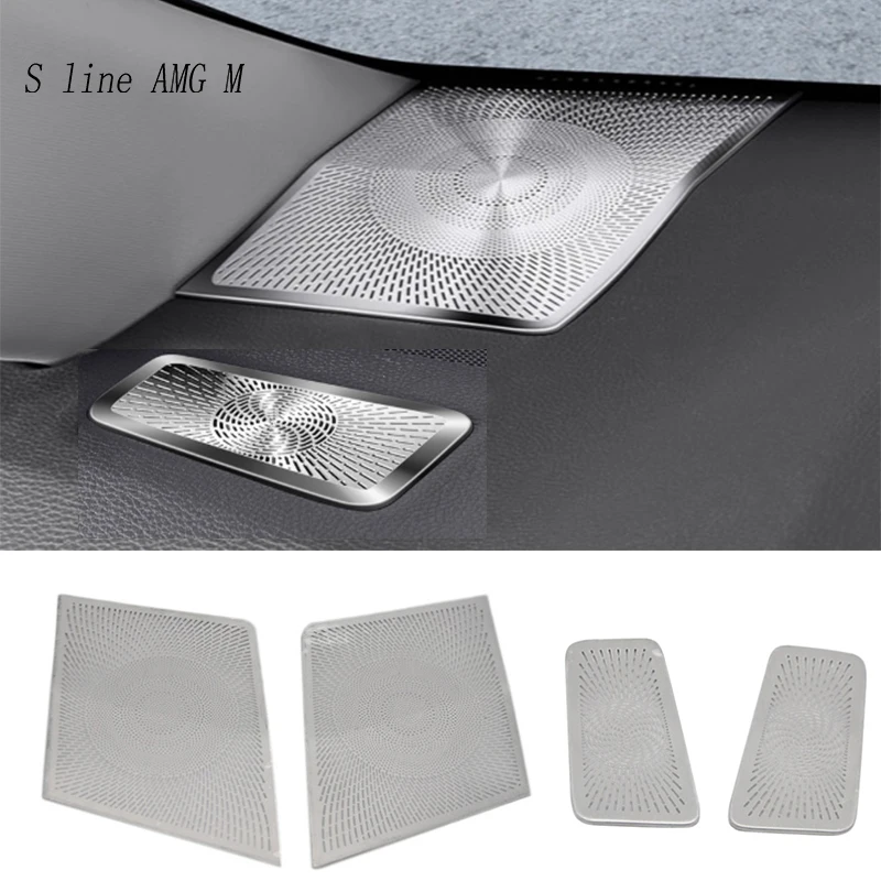 For Toyota RAV4 2020-2025 Car styling Center Dashboard Air conditioner outlet Speaker Horn Cover Loudspeaker Cover Sticker Trim