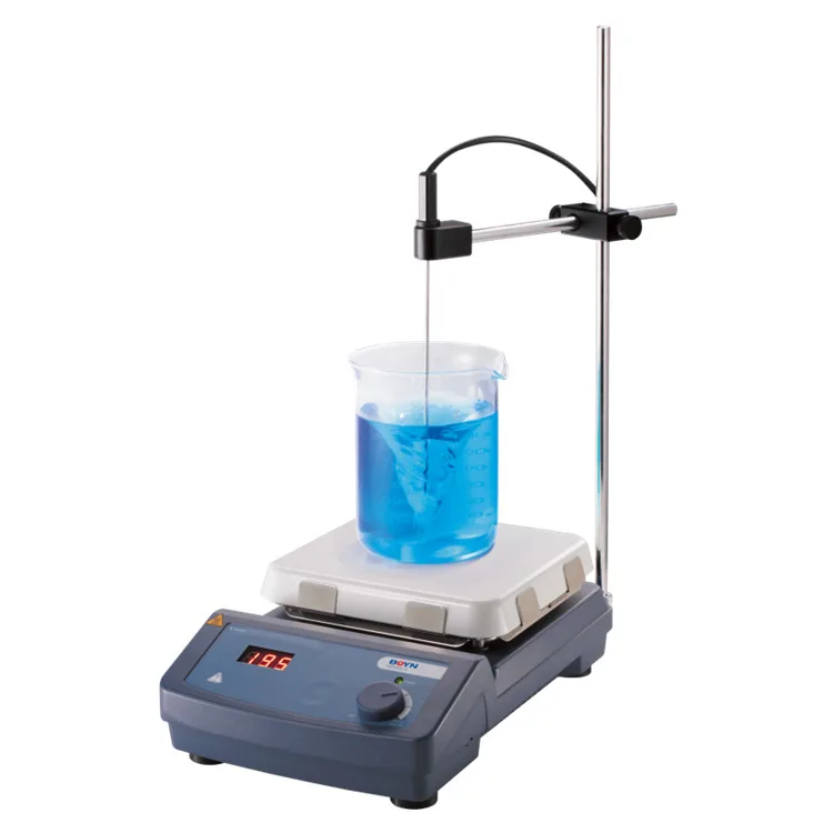 digital hot plate magnetic stirrer with hotplate