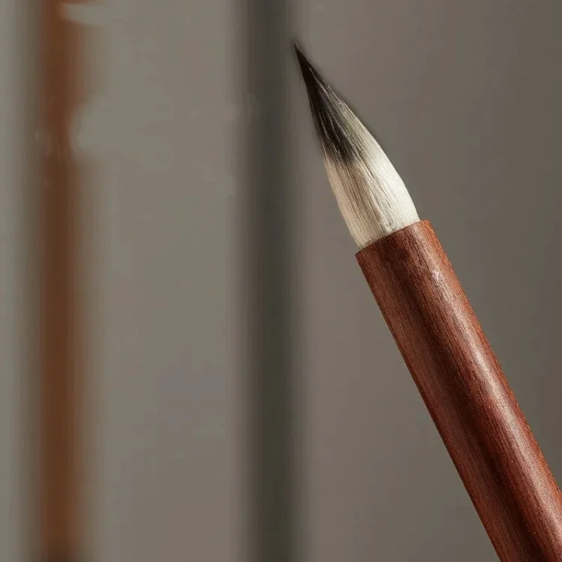 Woolen Rabbit Mixed Hair Calligraphy Brush Running Cursive Script Chinese Brush Wang Xizhi Regular Script Writing Brush Supplies