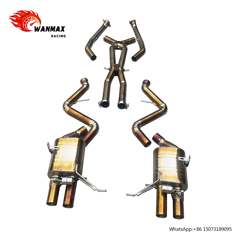 

Titanium Alloy Gold Performance Valvetronic Exhaust Catback System for E9x E90 E92 M3 Exhaust System