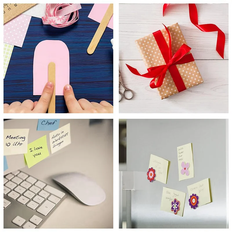 

Double Sided Tape Roller - 8 Pack Adhesive Scrapbook Glue Tape Runner Roller (8Mm X 210Ft) Easy Install Easy To Use