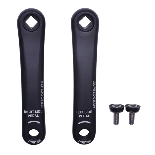 Imagen 2 del producto Alps2Ocean-agujero de diamante Universal, brazos de manivela para bicicleta, 89MM/102MM/114MM/127MM/140MM/152MM/160MM