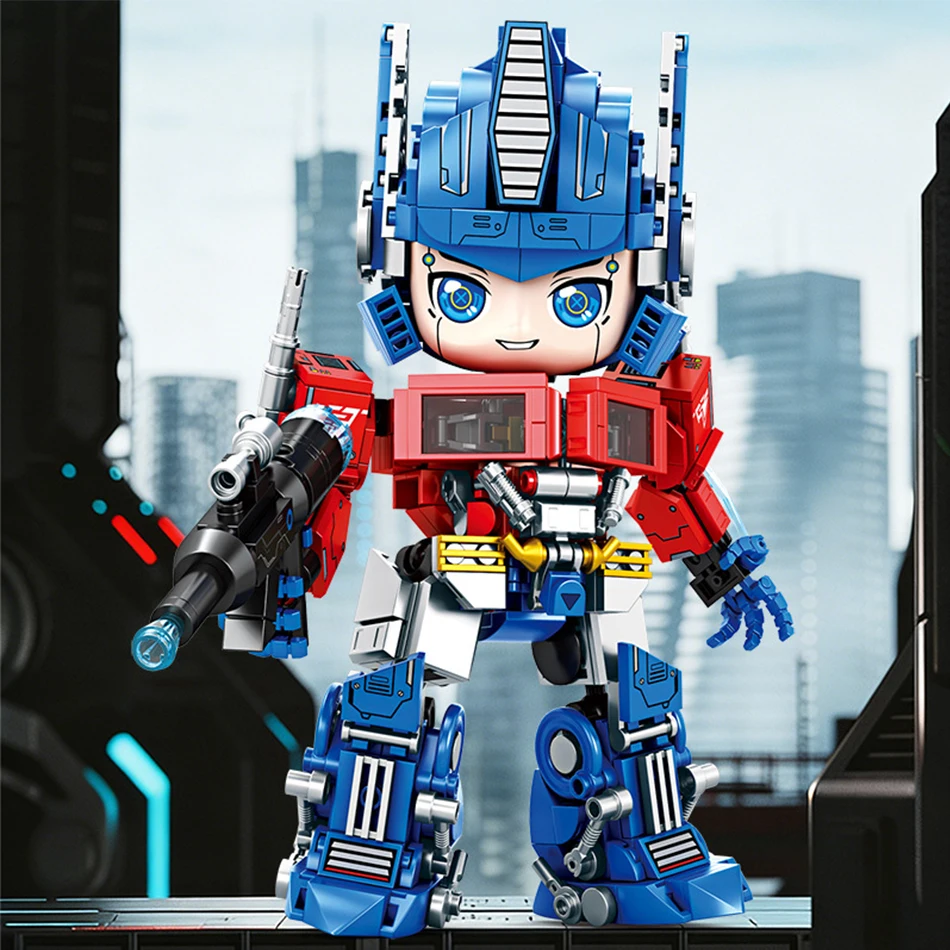 MOC Technical Mecha Robot Building Blocks Educational DIY Assembly Kit For Kids Mech Warrior Model Toy Gifts Desktop Home Decor