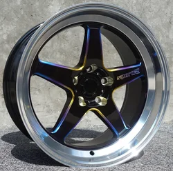 5 Spokes Deep Lip 18 Inch 18x9.5 18x10.5 5x114.3 Car Alloy Wheel Rims