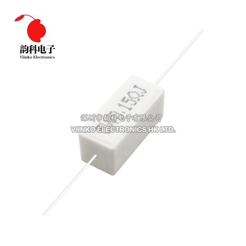 10pcs 5W 5% Cement Resistor Power Resistance 0.1 ~ 10K 0.1R 0.5R 1R 10R 100R 0.22 0.33 0.5 1 2 5 8 10 15 20 25 30 100 1K 10K ohm