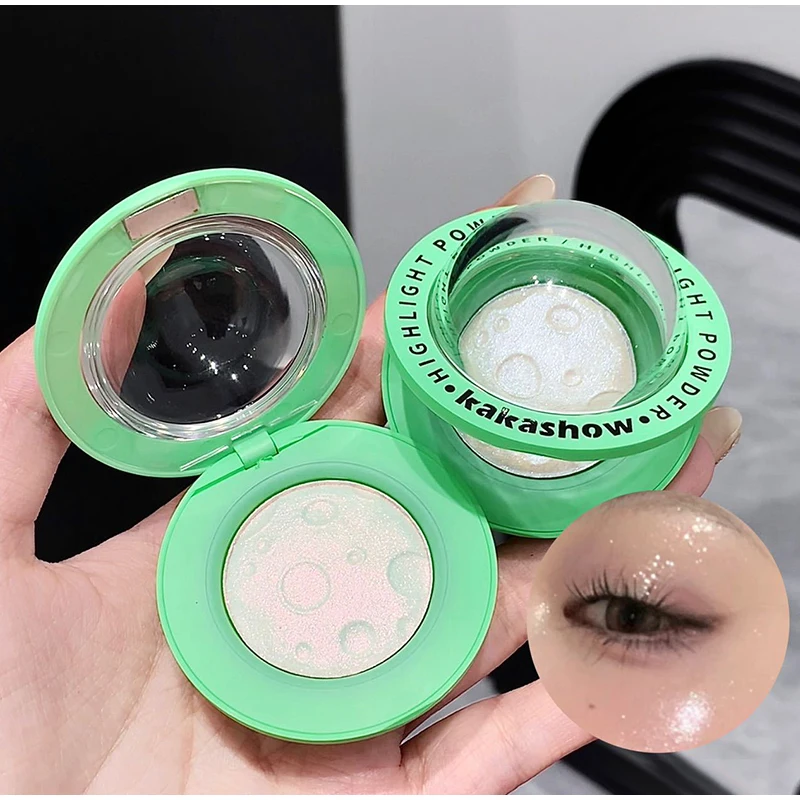 Natural Planet Eye Shadow Powder Shiny Clear High-gloss Powder Face Contour Brightening Eye makeup Lasting Highlight Cosmetic