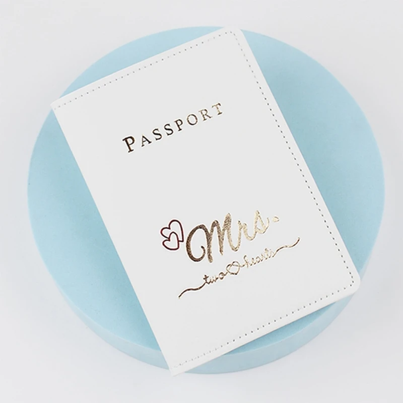 Couple's Travel Passport Holder Stay Organized on Your Journey with Practical Accessory Designed for Couples