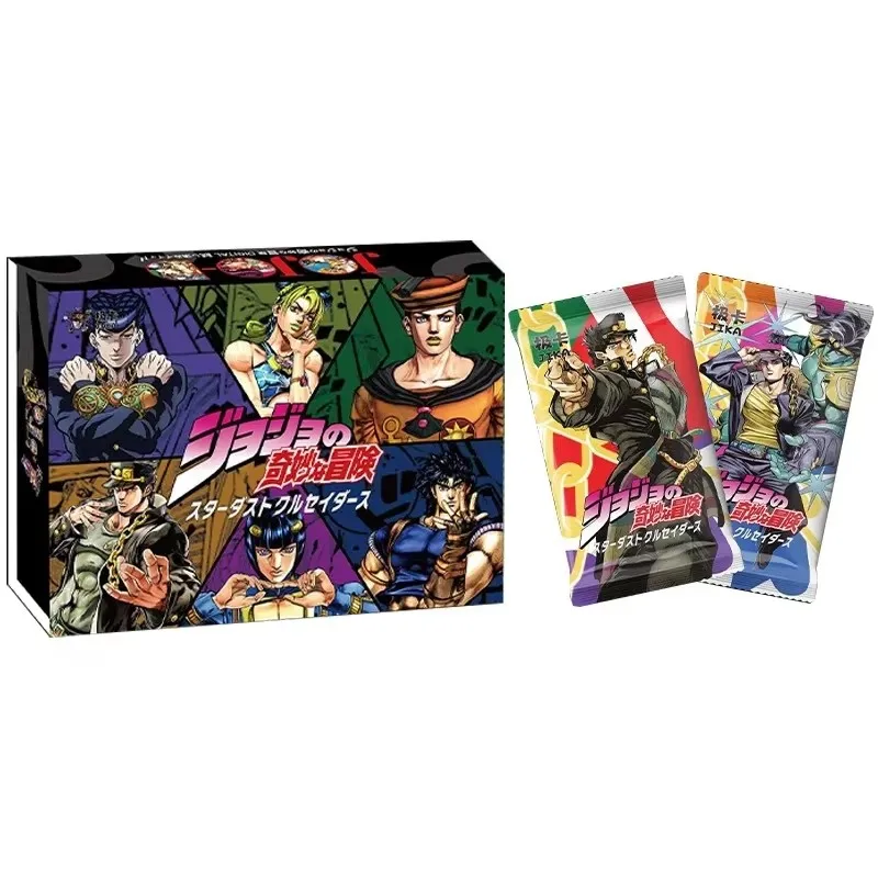 JoJo's Bizarre Adventure Card Anime JOJO Card Trading Card Game SP Jonathan Joestar Anime Characters Collection Cards Gifts Toy