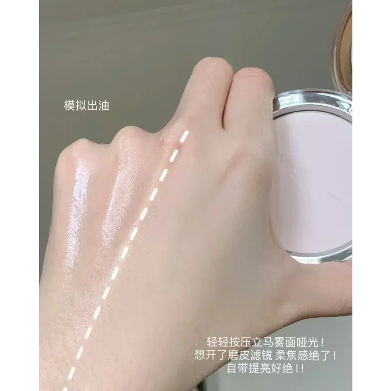 Mistine 4K Makeup Pressed Powder Oil-control Long-lasting Concealer Velvet Matte Setting Powder Waterproof Makeup Cosmetics