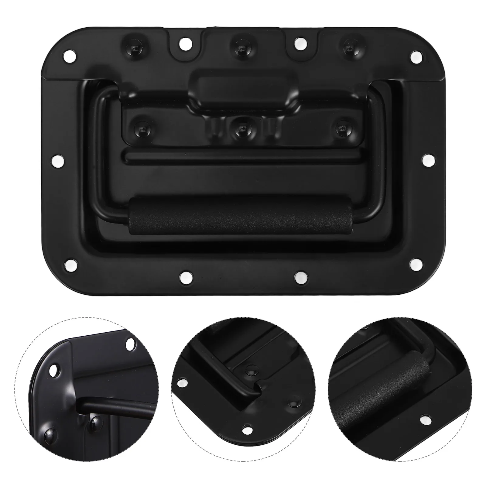 Flight Case Spring Loaded Loaded Drawer Handle Padded Grip Handle Padded Grip Cabinet Furniture Framework Speaker Box