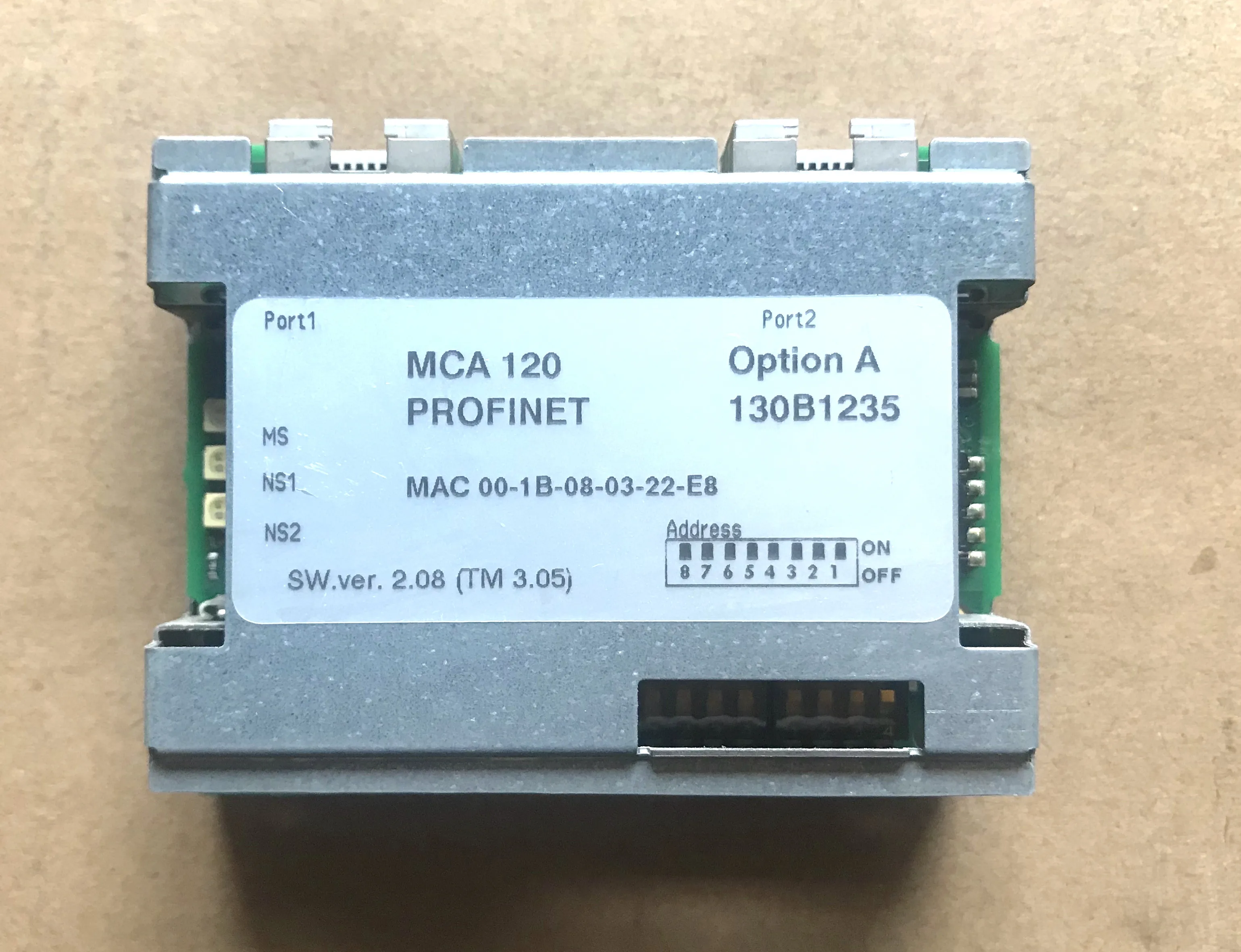 Frequency converter Profinet Ethernet module MCA120, item number 130B1235/130B1135, negotiated price