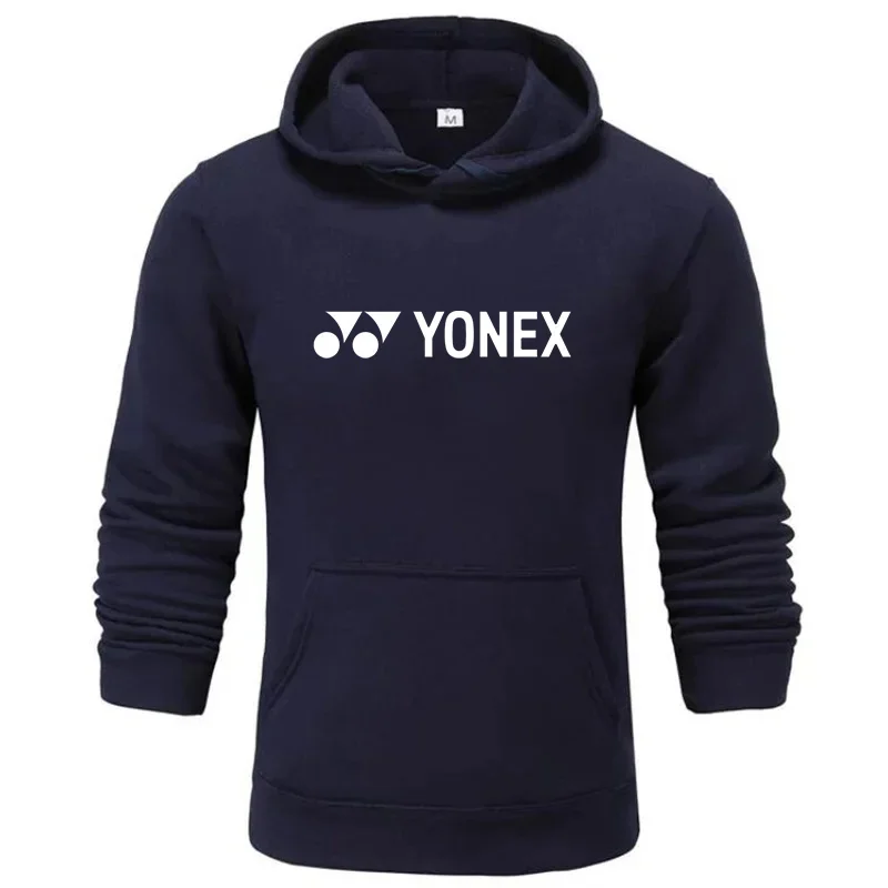 Yonex 패션 프린트 면 하이 퀄리티 후드 맨투맨, 하라주쿠 캐주얼 운동복 스트리트 웨어, 남녀공용 적합 