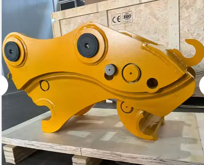 Coupleur rapide hydraulique à attelage rapide de 1 à 45 tonnes pour les industries de construction, coupleur rapide mécanique pour toutes les excavatrices