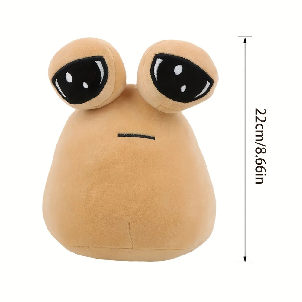 8.6'' Hot Game My Pet Alien Pou Plush Toy Stuffed Potato Doll Toys - Perfect Gift for Kids!  Birthday Gift, Christmas Gifts