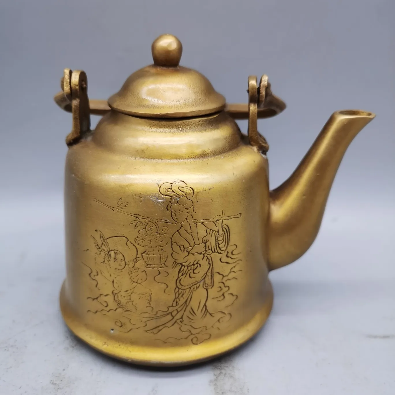 

Home Crafts Pure Copper Gilded Teapots With Exquisite Craftsmanship are Worth Decorating and Collecting