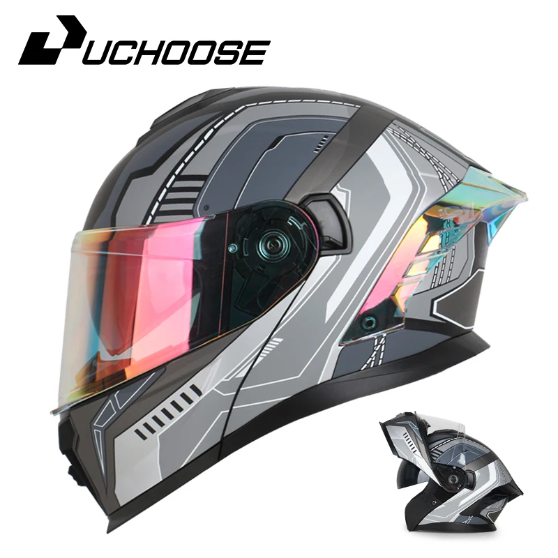 

Uchoose modular motorcycle helmet for adults DIY motorcycle helmets