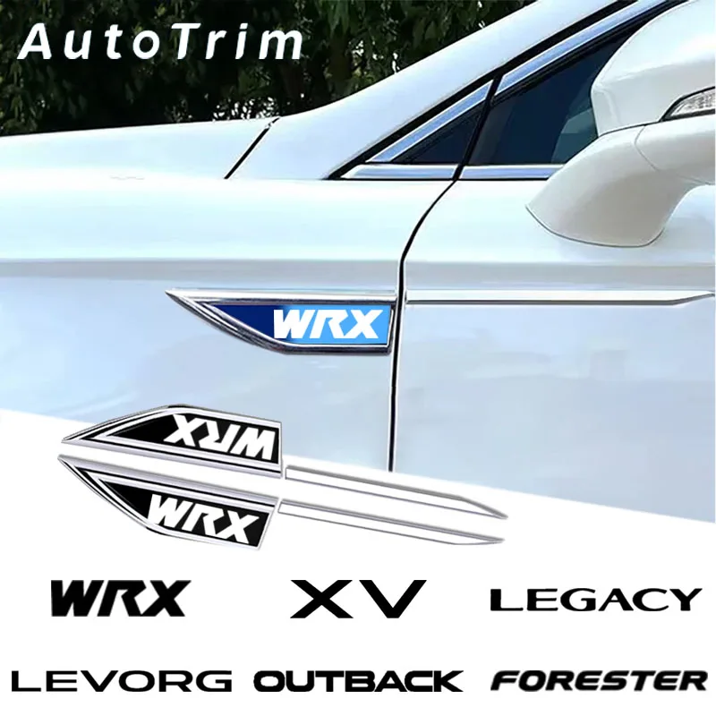 

Auto Door Fender Side Blade Badge Car Sticker For Subaru Forester XV Outback Legacy WRX Tribeca Levorg Crosstrek Exiga Impreza