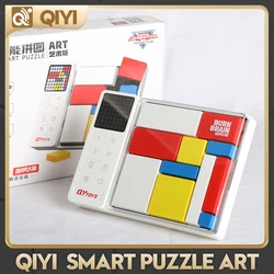 QiYI Smart Jigsaw intelligent Puzzle Toys Logic Brains Teaser Huarong Road Board Game Early Educational Enlightening Toys