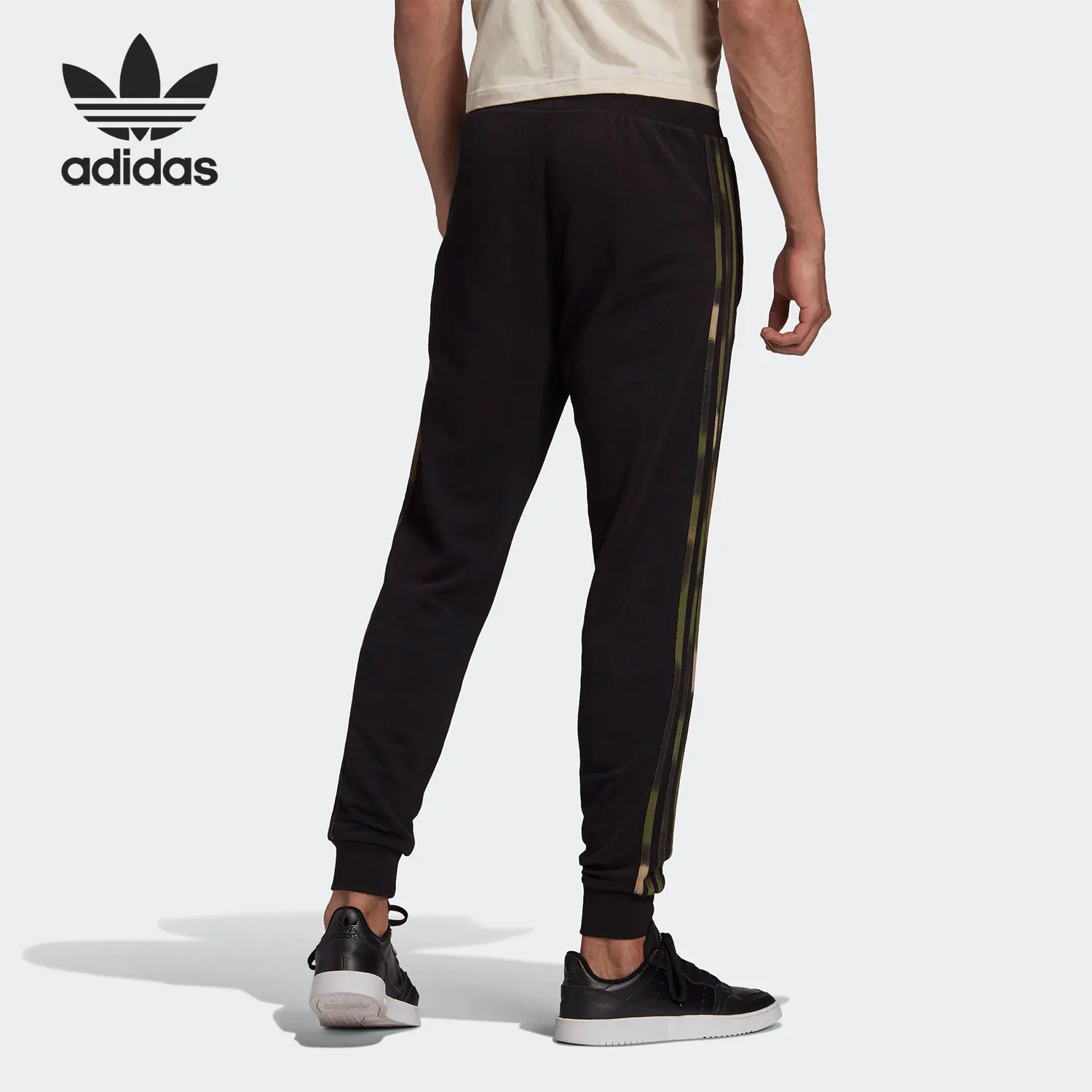 Adidas genuine Originals Pants Men's Casual Sport Cuffed Long Pants GN1861