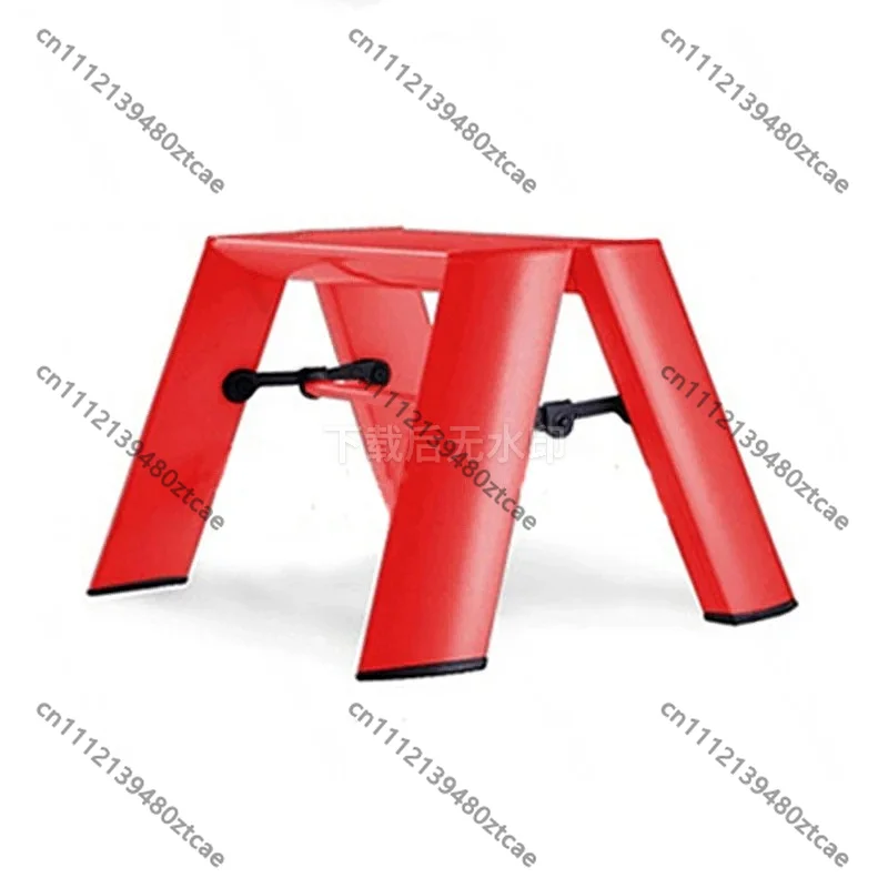 Multifunctional Thickened Aluminum Alloy Folding Step Stool for Kids Household Shoe Changing Ladder