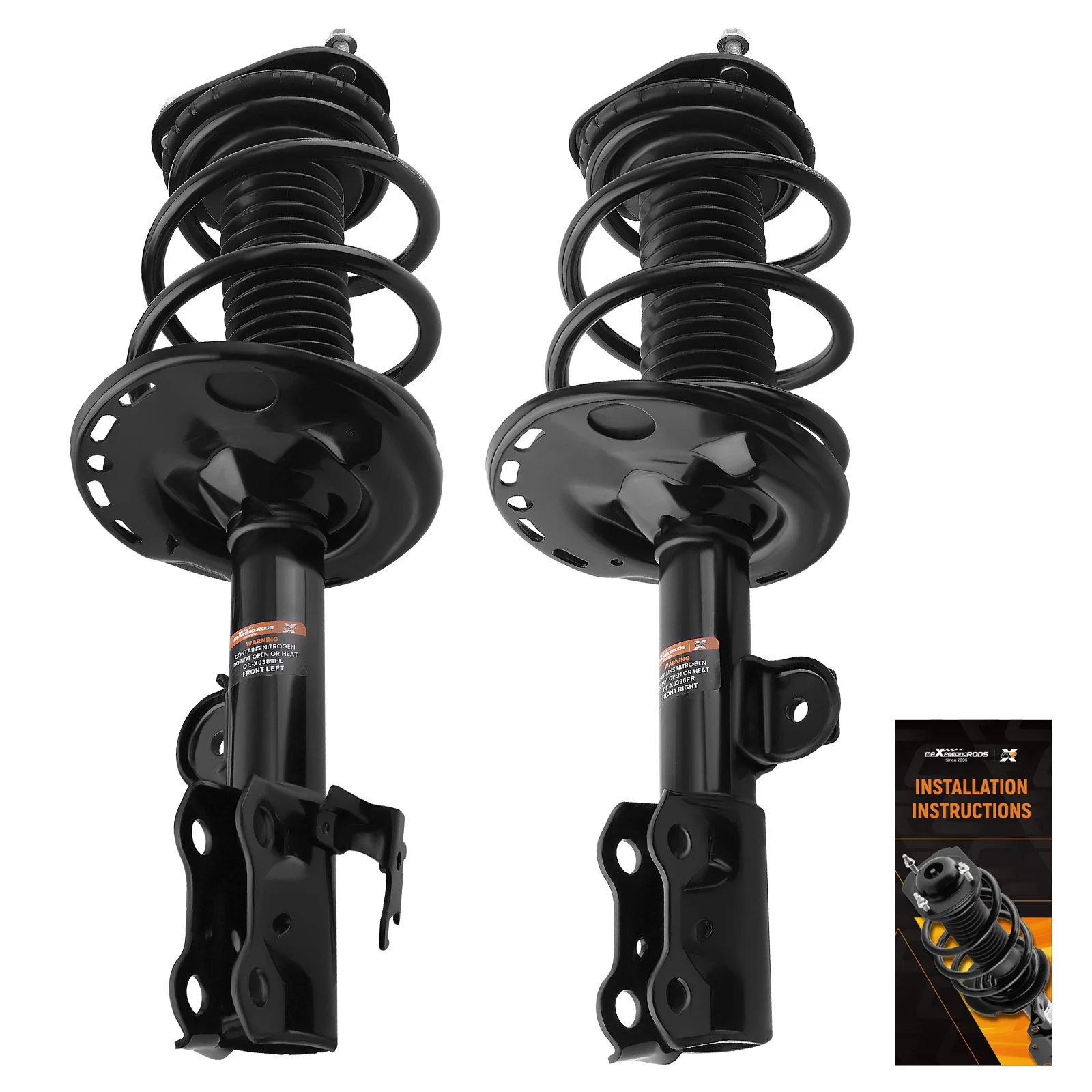 

MaXpeedingrods Front OE Strut Assembly Absorb Shock for for Toyota RAV4 2006-2008 2.4L RAV4 2009-2012 2.5L 1331622L 1331622R
