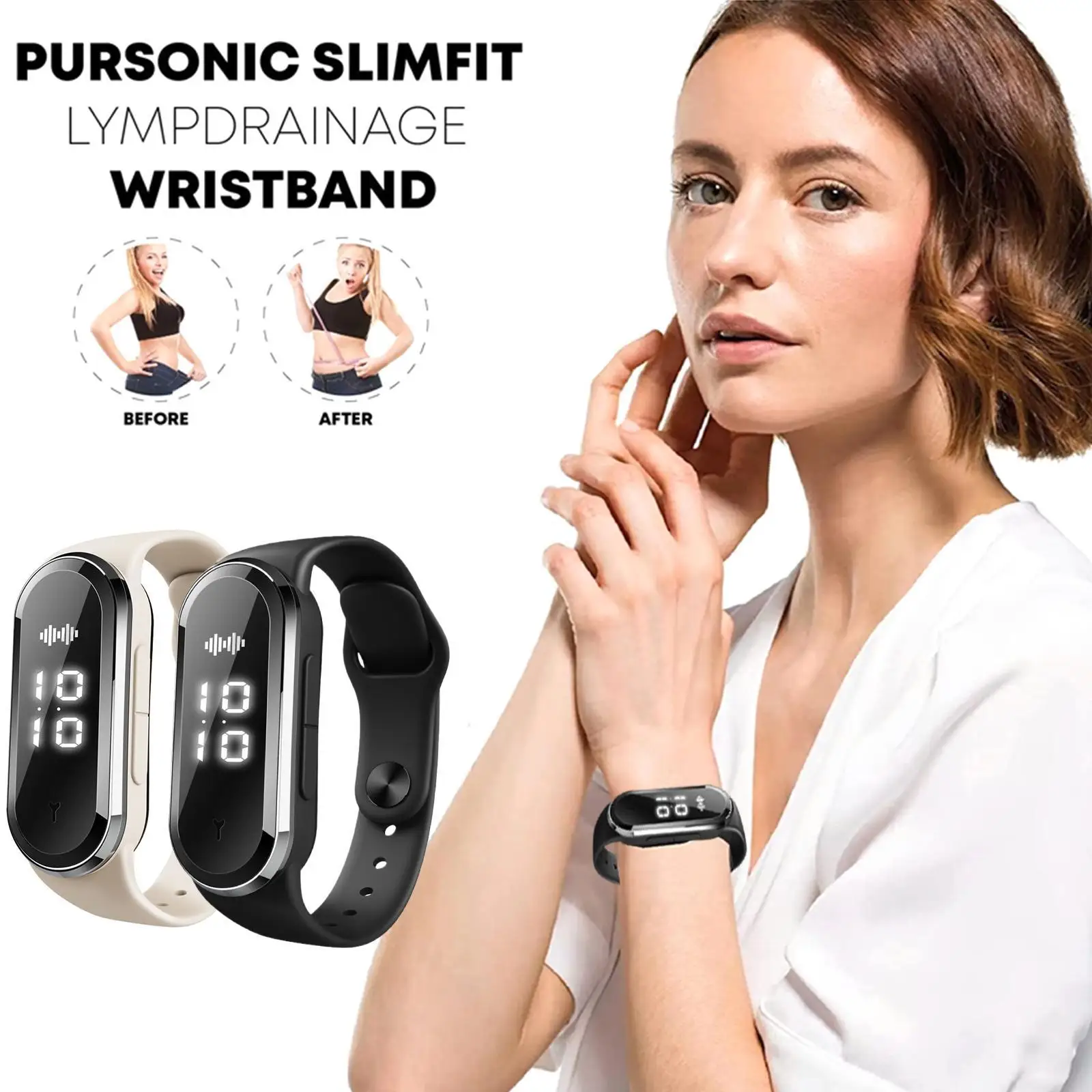 Ultrasonic Super Technology Body Shaping Wristband Health Weight Loss Wristband For Men And Women Slimming And Health