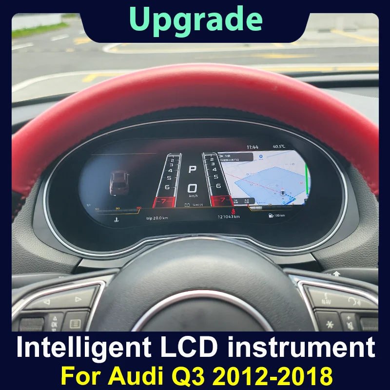 

2025 Latest Original Car Digital Cluster Instrument For Audi Q3 2012-2018 LCD Speed Meter Dashboard