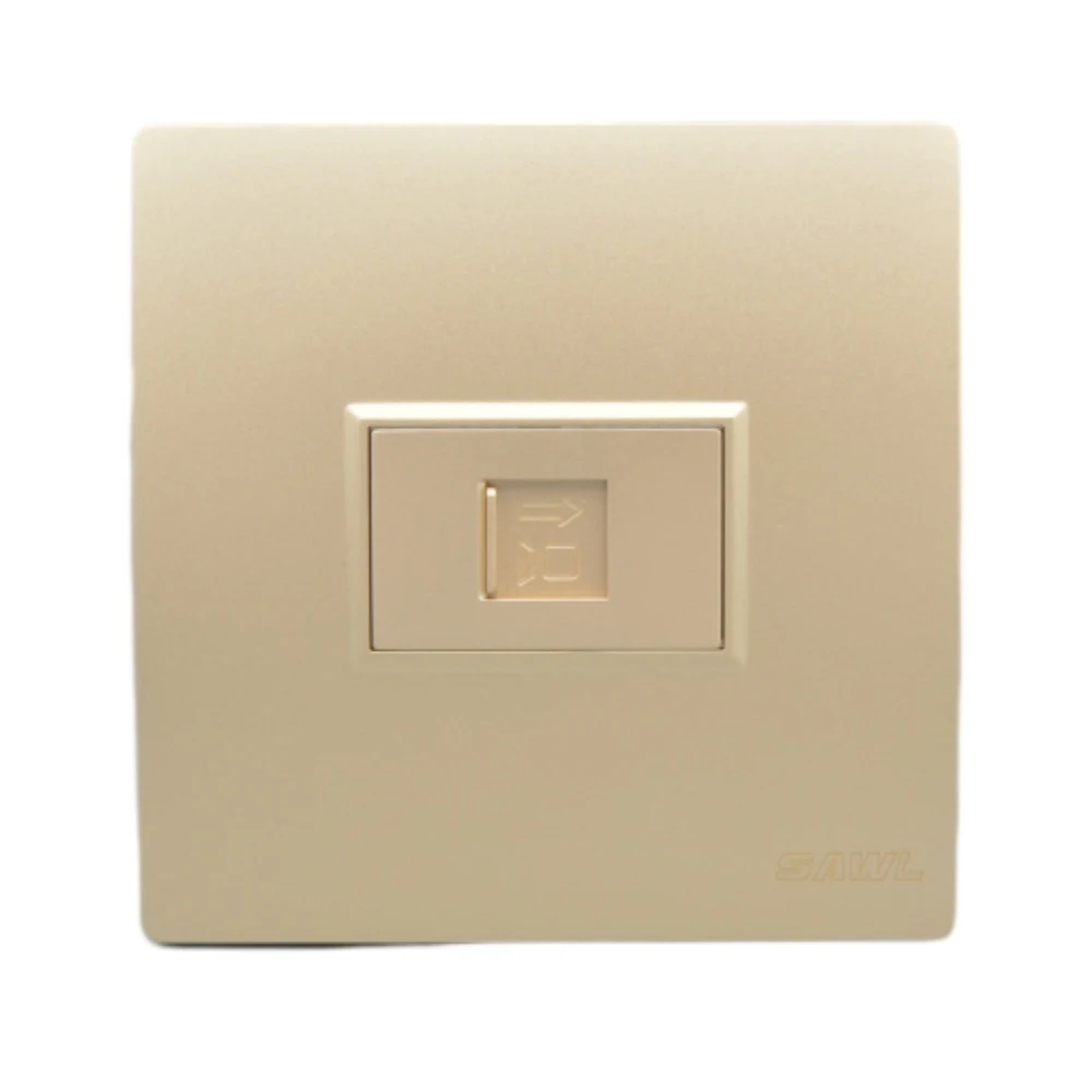 CAT5E Gigabit Network Socket RJ45 Ethernet Cable Faceplate Networking Port Socket 86 Type Cable Installation Outlet Panel