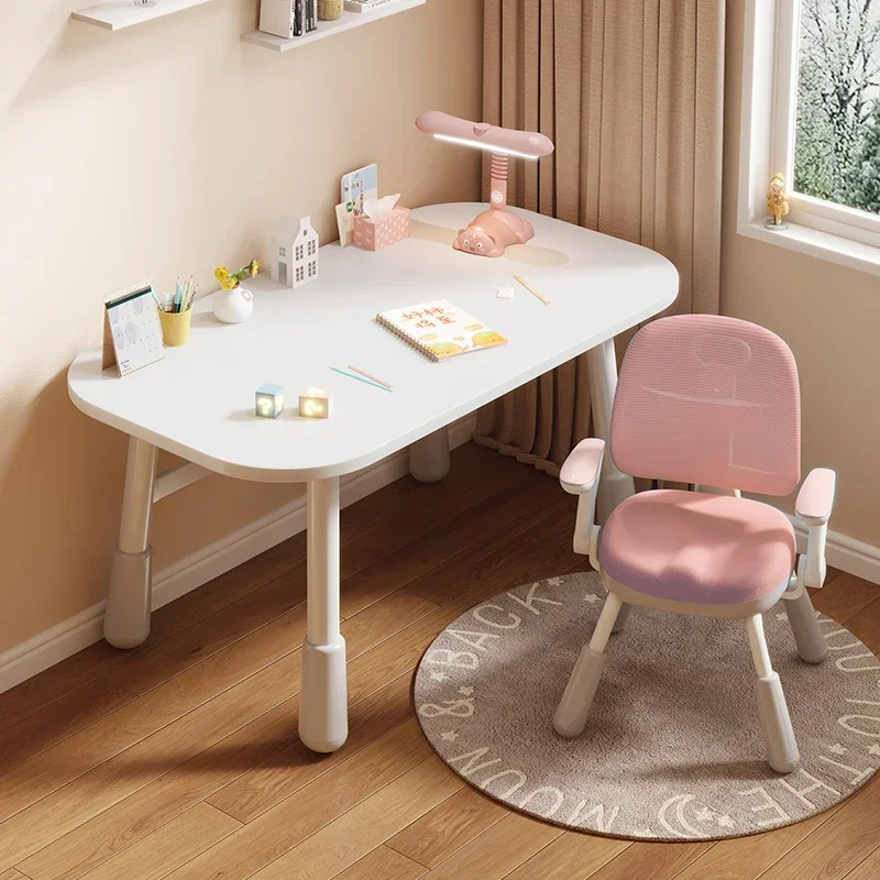 Kids Study Table Write Chair Students Desk Student Children's Tables Room Desks Baby Furniture Chairs Mesitas De Noche Set Child