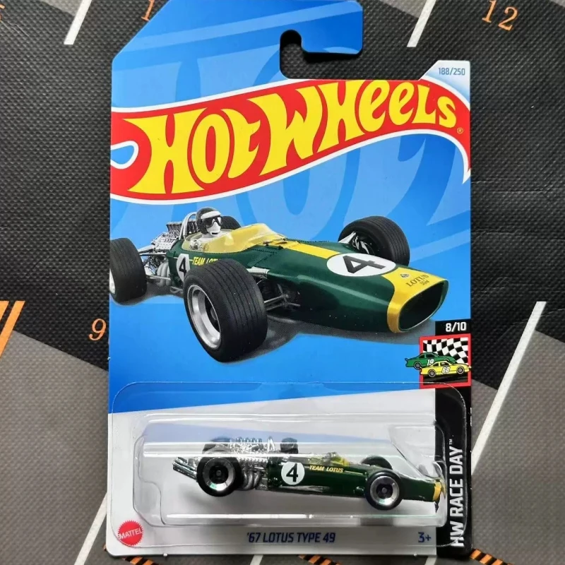 

Hot Wheels 1:64 Scale 136 188# Lotus White Alloy Diecast Car Model Non Remote Control Static Vehicle For Collection Display Car