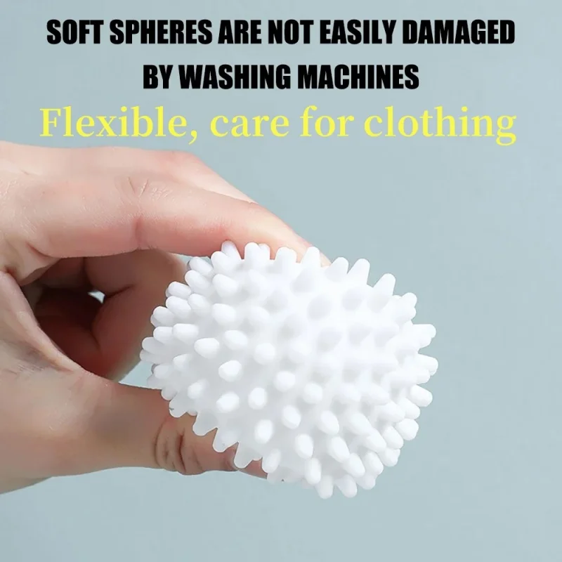 5/10pcs Laundry Ball Reusable Antiwinding Cleaning Ball Clothes Protect Fabric Softener Ball for Washing Machine Home Clean Tool