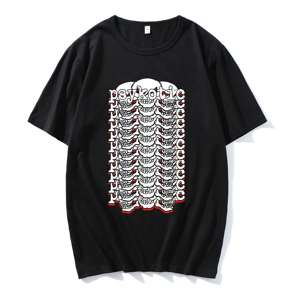 2026 New OsamaSon Psykotic Red Logo Tshirts Unisex Streetwear Hip Hop Fashion Male T-shirt Graphic Print T Shirt Mens Summer