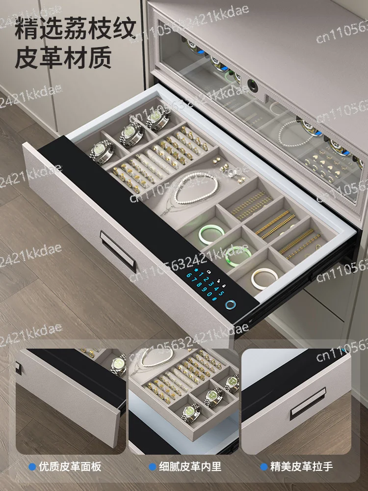 

Anti-theft Hidden Invisible Embedded Password Cabinet Drawer Safe Fingerprint Password Jewelry Box Wardrobe Home Office